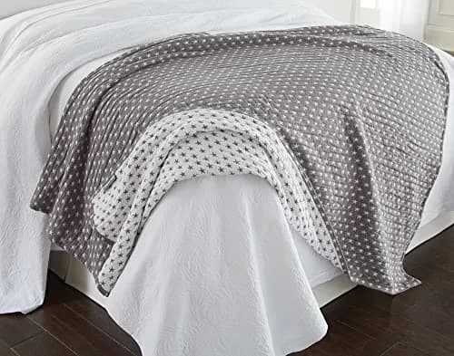 Sterling Creek Dawson Star Muslin Blanket King 106" x 94" | Breathable Cotton All Season thumbnail 2