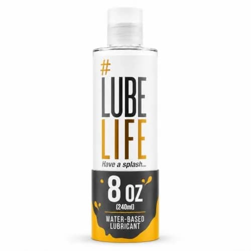 LubeLife Water Based Personal Lubricant 240ml (8 Fl Oz) | Condom & Toy Safe, Easy Clean-Up thumbnail 1