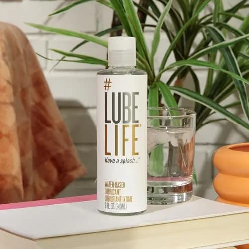 LubeLife Water Based Personal Lubricant 240ml (8 Fl Oz) | Condom & Toy Safe, Easy Clean-Up thumbnail 9
