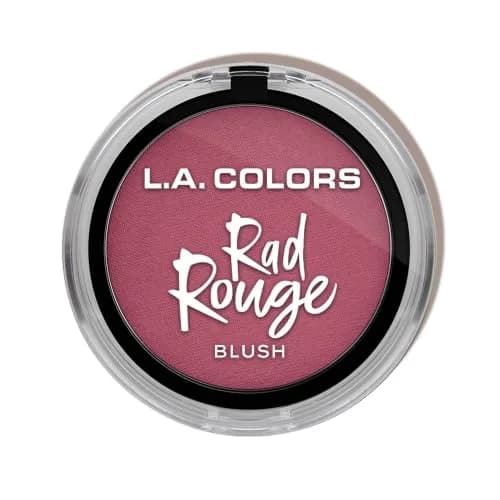 L.A. COLORS Rad Rouge Blush, Radical 0.16 Oz | Blendable, Vibrant, Cruelty-Free thumbnail 1