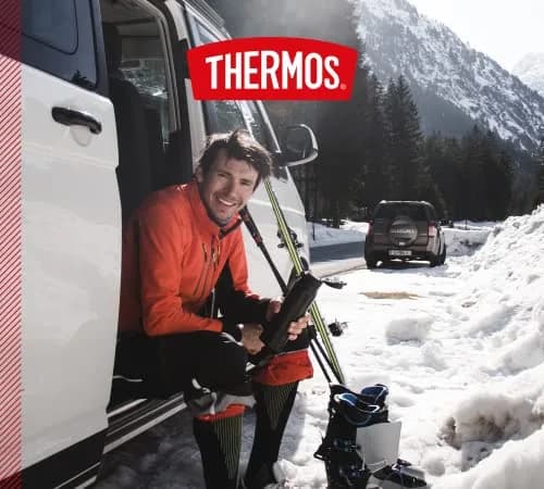 THERMOS Ultralight Insulated Flask 500ml (16.9 Fl Oz) | Keeps Hot 12 Hrs, Cold 24 Hrs, 202g thumbnail 6