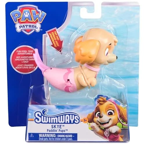 SwimWays Paw Patrol Paddlin' Pups Pool Toys & Bath Toys for Kids Aged 4 & Up | Self-Propelling, No Batteries, Skye thumbnail 6