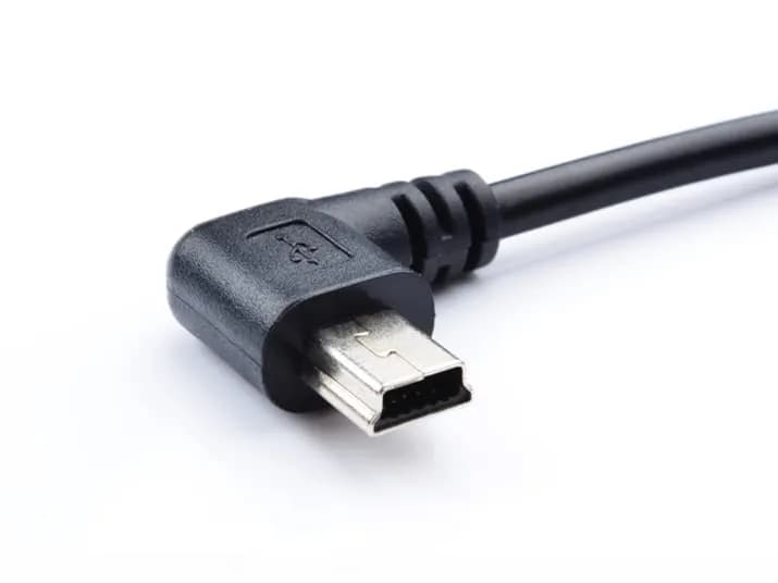 LARRITS 5M (16.4ft) USB 2.0 to Mini USB Cable | Left Angle Power Charge Cord for Dash Cams & GPS thumbnail 8