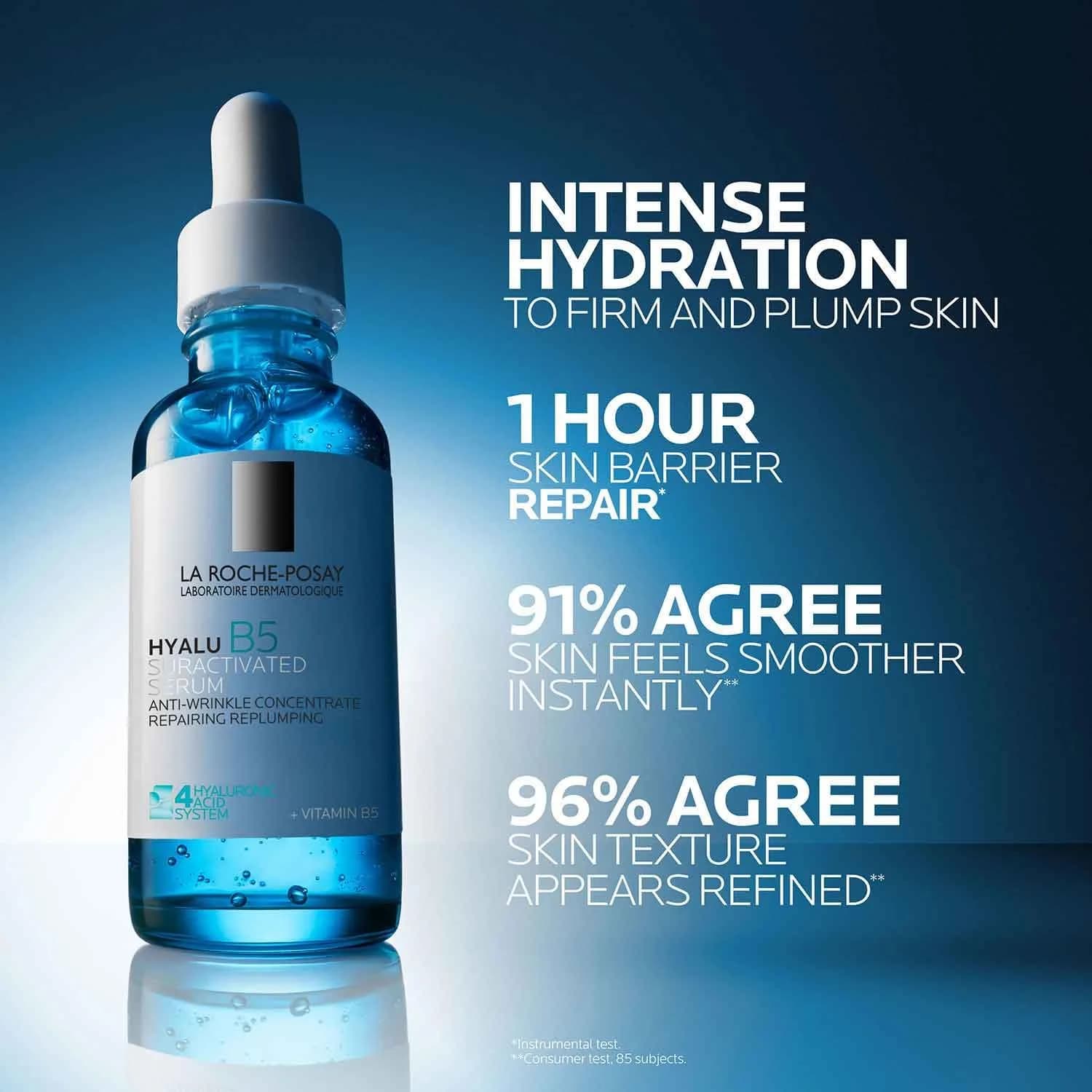 La Roche-Posay Hyalu B5 Hyaluronic Acid Serum 30ml (1.01 Fl Oz) | Plumps & Hydrates Skin - view 5