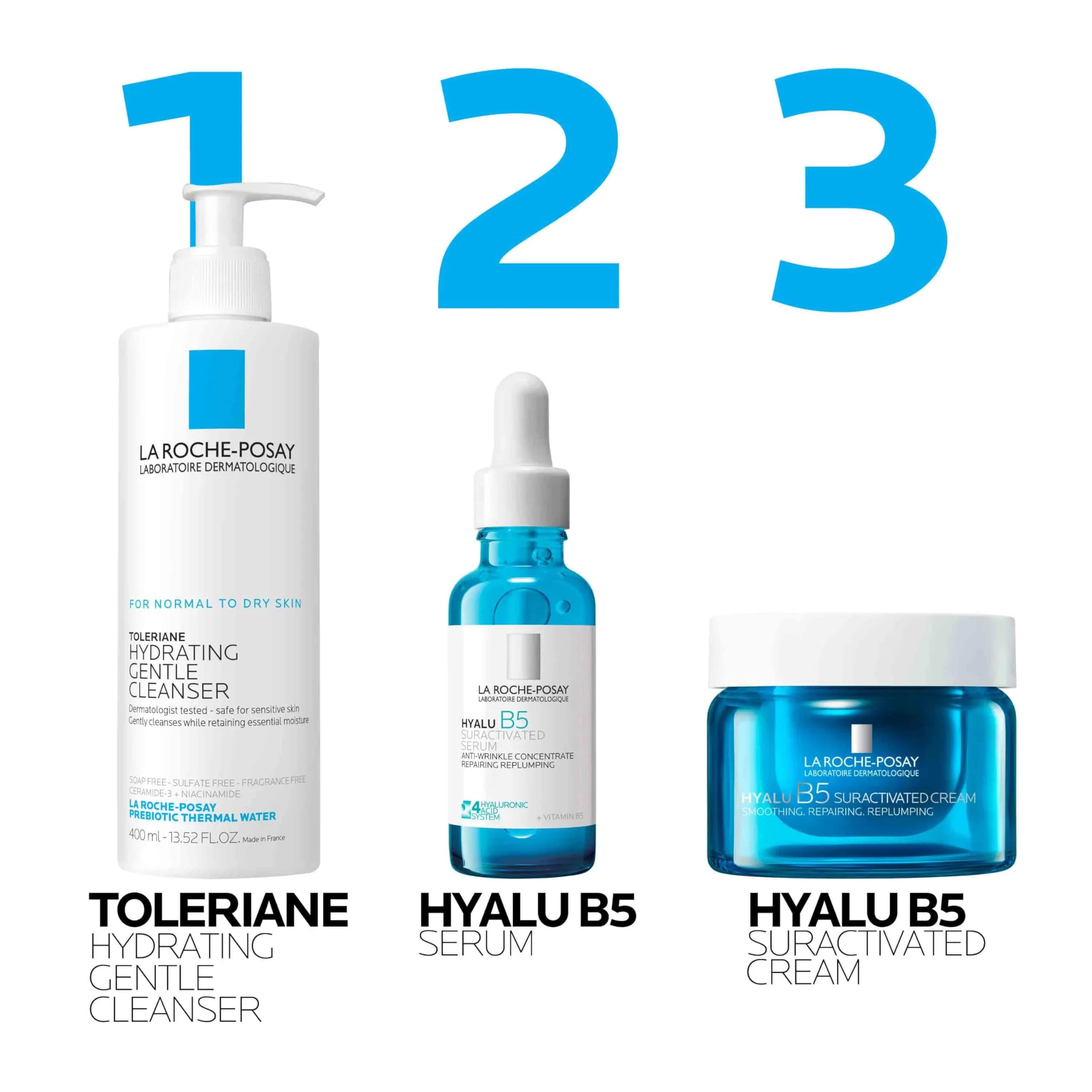 La Roche-Posay Hyalu B5 Hyaluronic Acid Serum 30ml (1.01 Fl Oz) | Plumps & Hydrates Skin - view 8
