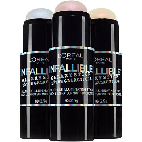 L'Oreal Paris Infallible Galaxy Stick, Astro Blue, 0.24 Oz | Holographic, Multi-Use Highlighter for Radiant Glow thumbnail 4
