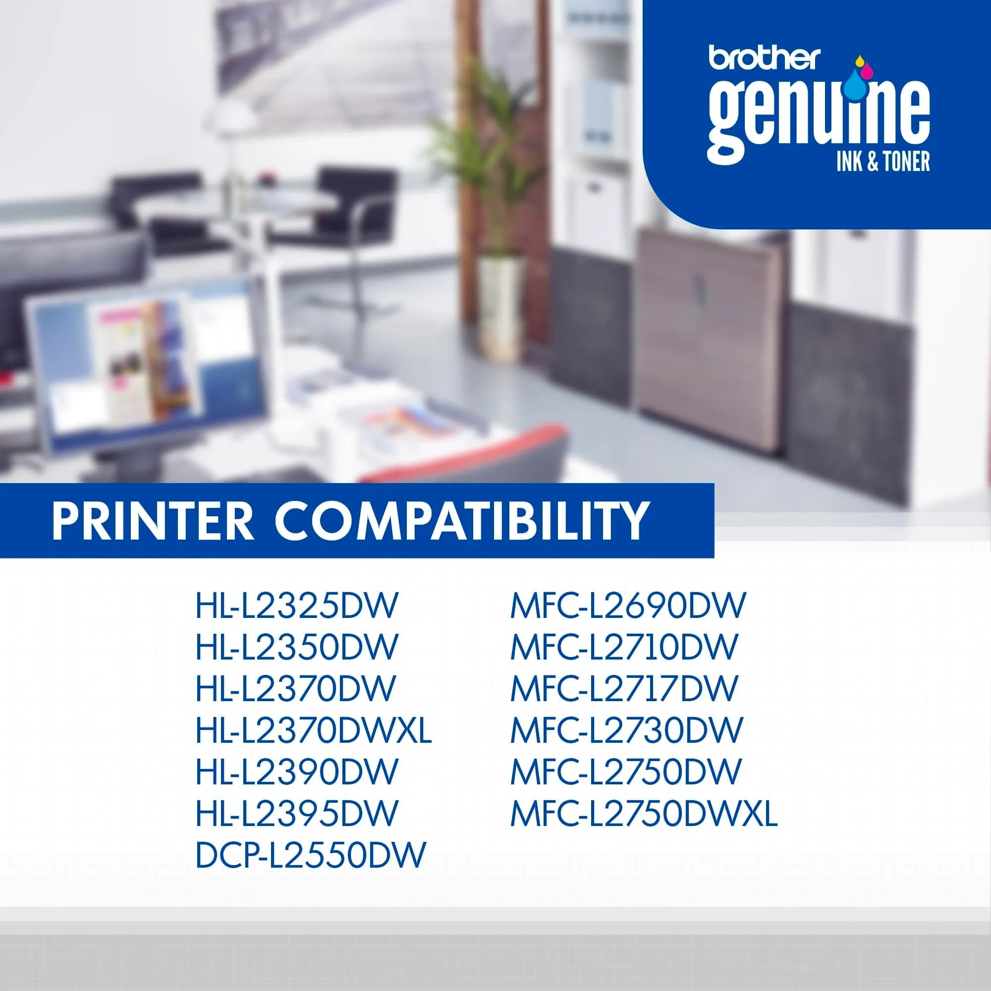 Brother Genuine TN730 Black Toner Cartridge 1200 Pages | Standard Yield Toner for Laser Printers - view 5