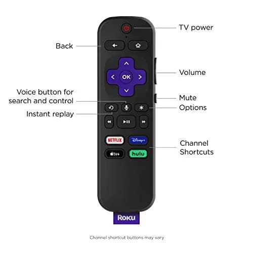 Roku Streaming Stick+ 4K/HDR Streaming Device with Long-Range Wireless & Roku Voice Remote with TV Controls (2 oz) thumbnail 4
