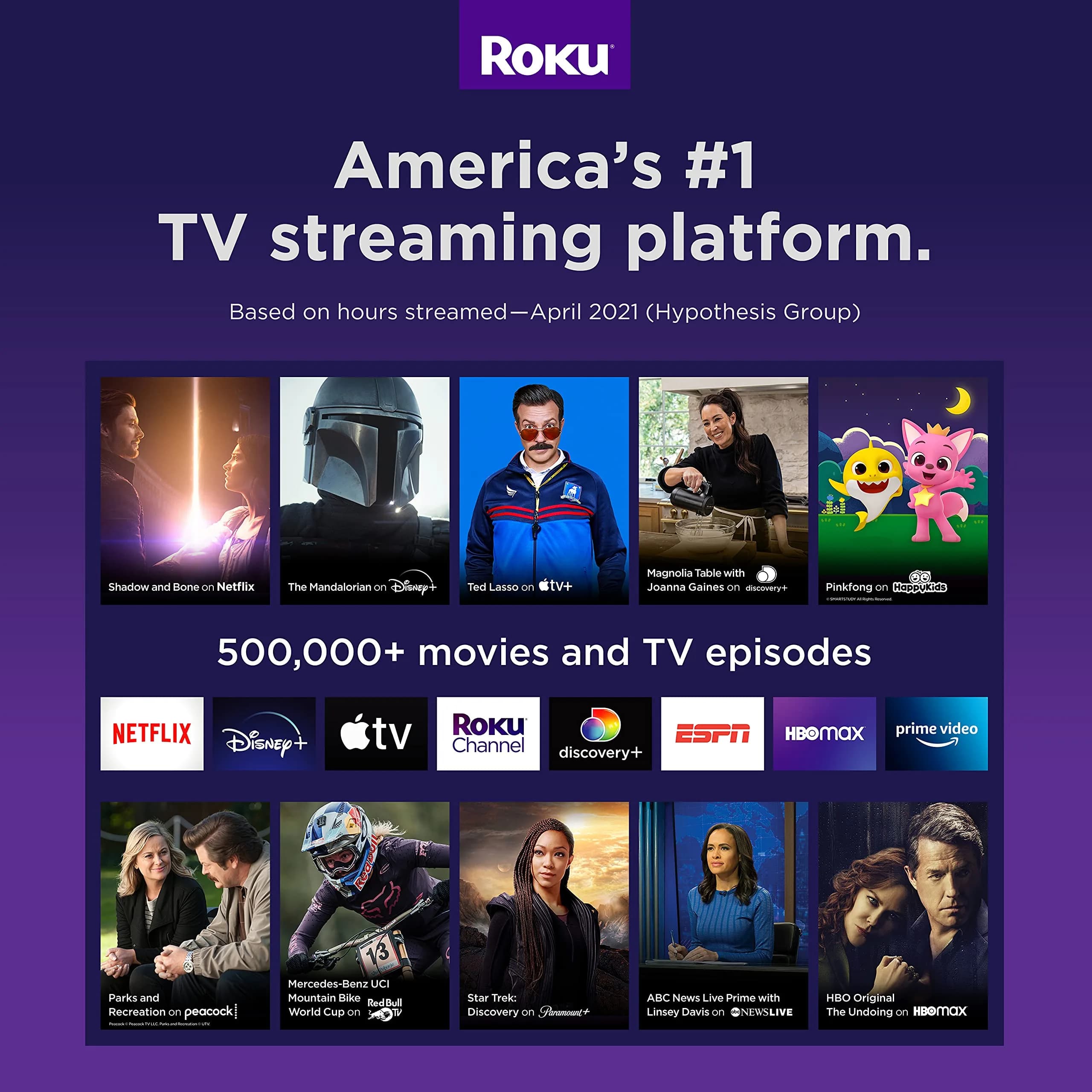 Roku Streaming Stick+ 4K/HDR Streaming Device with Long-Range Wireless & Roku Voice Remote with TV Controls (2 oz) - view 6