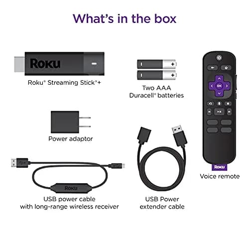 Roku Streaming Stick+ 4K/HDR Streaming Device with Long-Range Wireless & Roku Voice Remote with TV Controls (2 oz) thumbnail 7