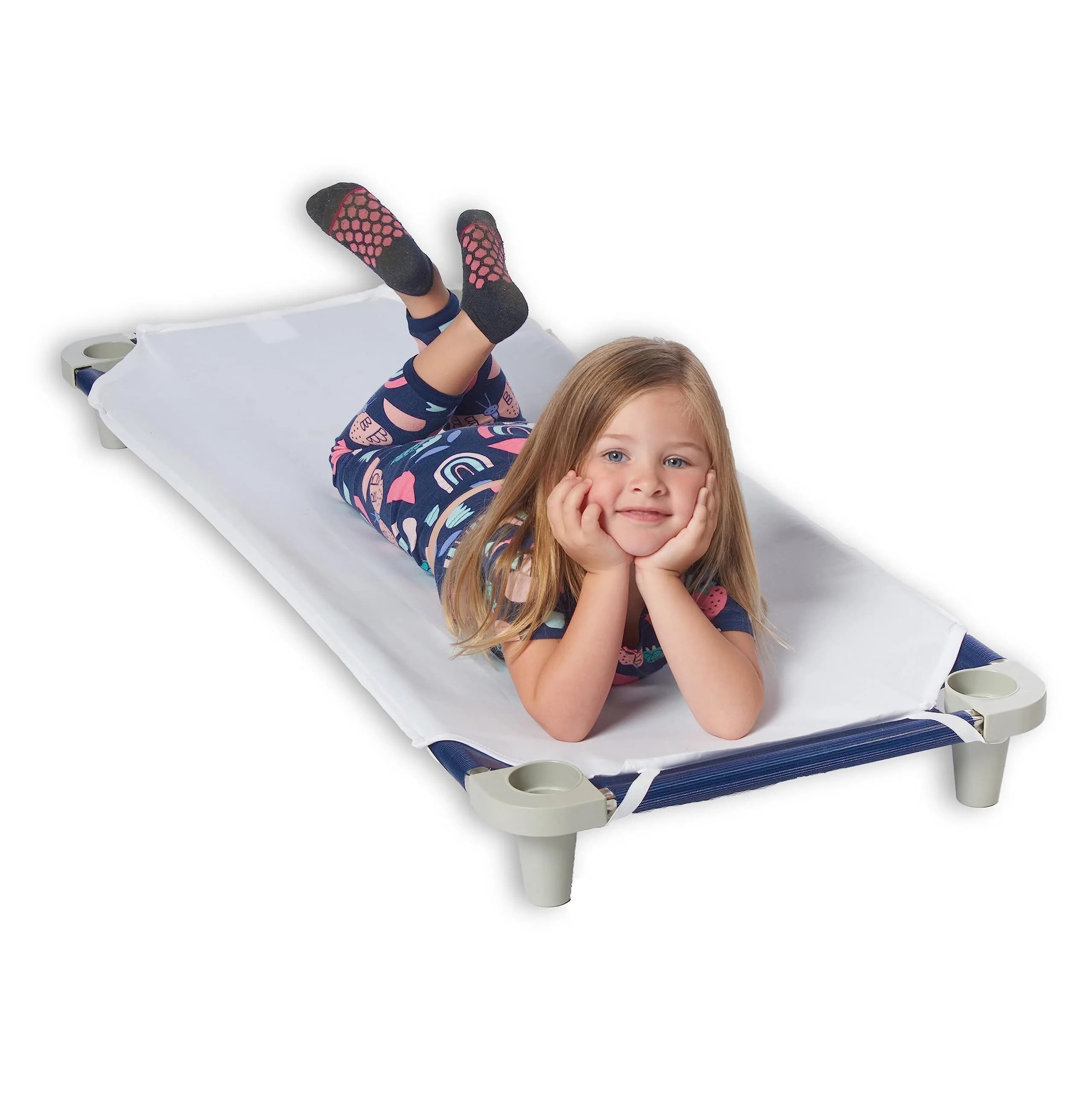 Rollee Pollee Microfiber Cot Sheets 52" x 23" (6-Pack, White) | Secure Fit for Daycare Cots - view 4