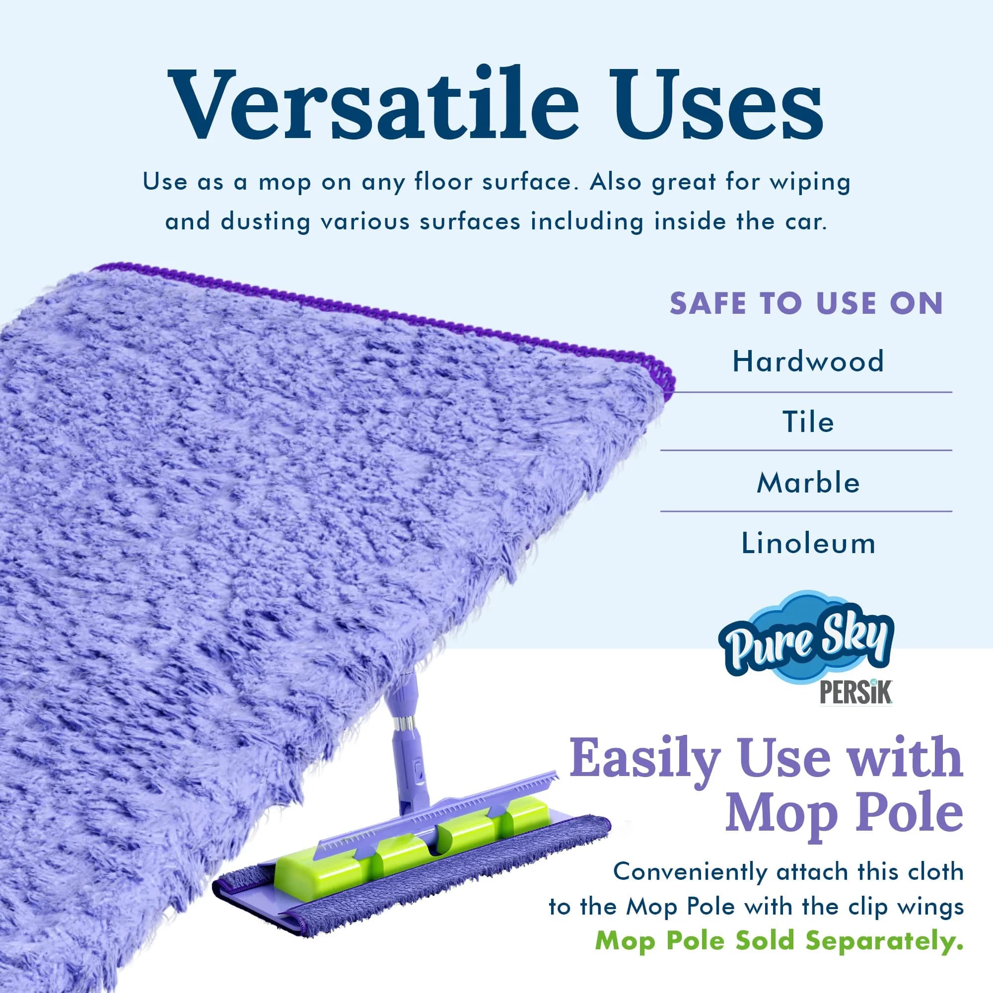 Pure-Sky Magic Deep Clean Cleaning Cloth 250 X 370 mm | Cleans with Just Water - view 5