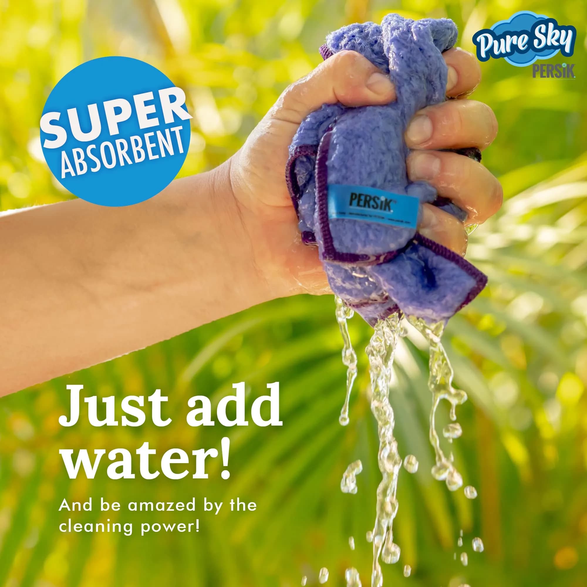Pure-Sky Magic Deep Clean Cleaning Cloth 250 X 370 mm | Cleans with Just Water - view 6