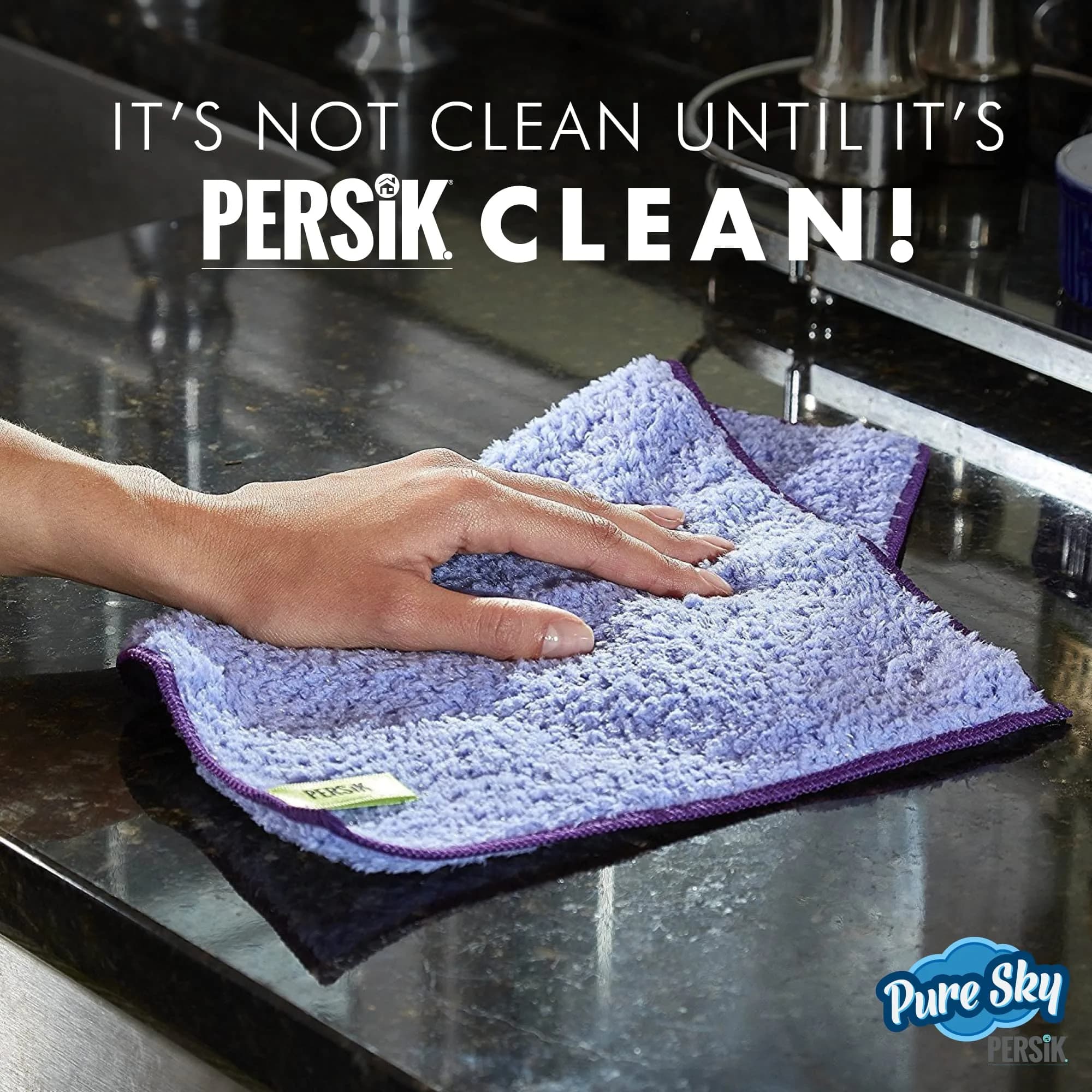 Pure-Sky Magic Deep Clean Cleaning Cloth 250 X 370 mm | Cleans with Just Water - view 8