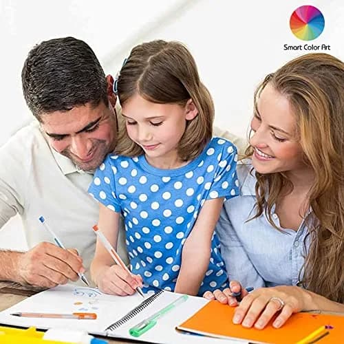Smart Color Art Gel Pens Set 320 Pack | 160 Colors, 160 Refills, Smooth Ink, Vibrant Rainbow for Adult Coloring thumbnail 7