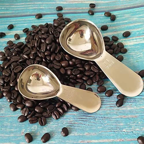 CoaGu 30ml (2Tbsp) Stainless Steel Coffee Scoop | Precise Brewing & Baking thumbnail 7