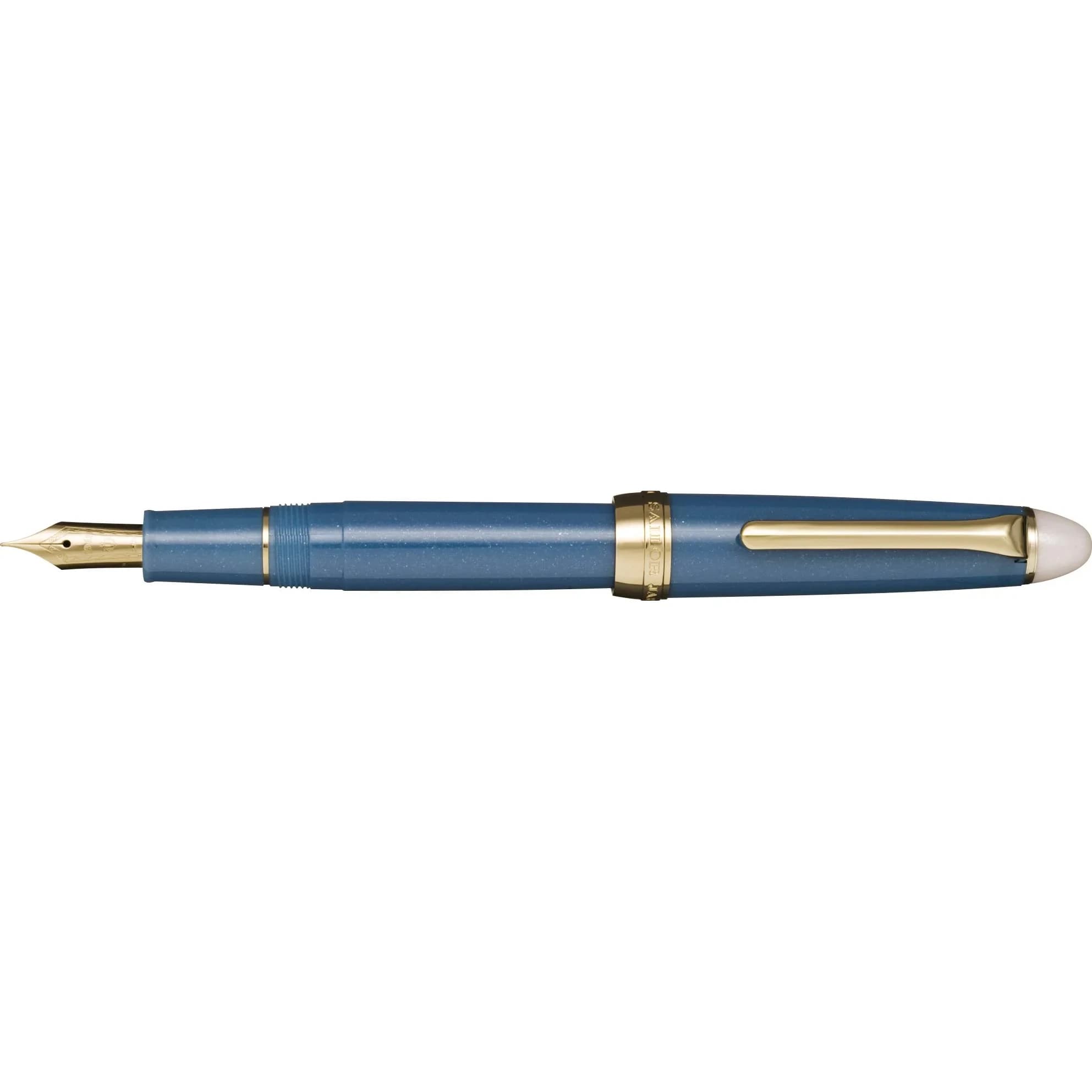 Sailor Four Seasons Weave Fountain Pen, Moon and Night Water Frost Night, Fine Point, 17mm (0.7in) Diameter - main product image