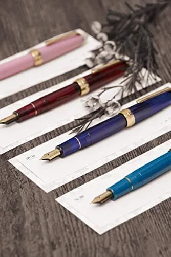 Sailor Four Seasons Weave Fountain Pen, Moon and Night Water Frost Night, Fine Point, 17mm (0.7in) Diameter thumbnail 5