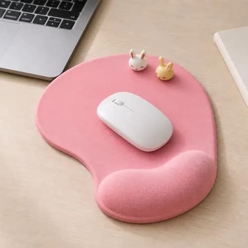 DEMON CHEST Office Mousepad with Gel Wrist Support | Ergonomic Gaming Desk Mat for Laptop (7.5 in x 9 in) thumbnail 2