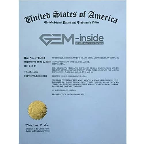 GEM-INSIDE CREATE YOUR OWN FASHION Lapis Lazuli Gemstone Beads 4mm Square | Natural Energy Power Beads for Jewelry Making thumbnail 5