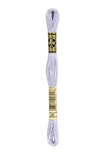 DMC 6-Strand Embroidery Cotton 8.7yd - Pale Lavender | Long Staple, Sheen, Washable (70-120 chars) thumbnail 1