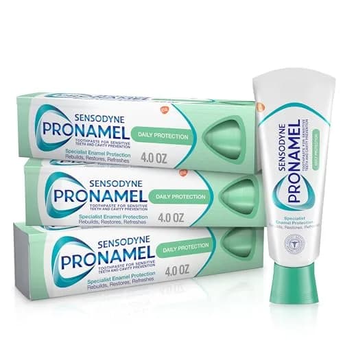 Sensodyne PRONAMEL Daily Protection Enamel Toothpaste 4 oz | Protects Sensitive Teeth & Rebuilds Enamel thumbnail 1