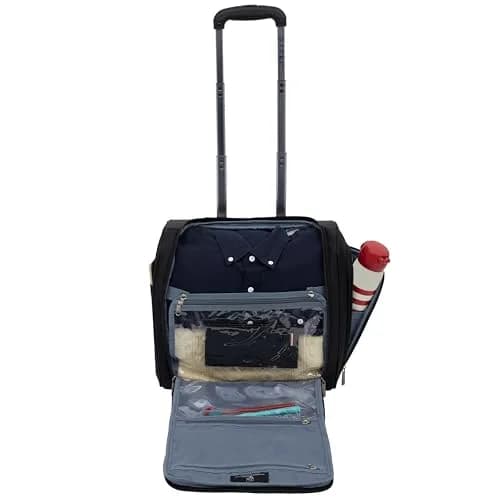 TPRC 15” Underseat Carry-On Luggage with USB Port | Airline Approved Compact Travel Bag (70-120c) thumbnail 7