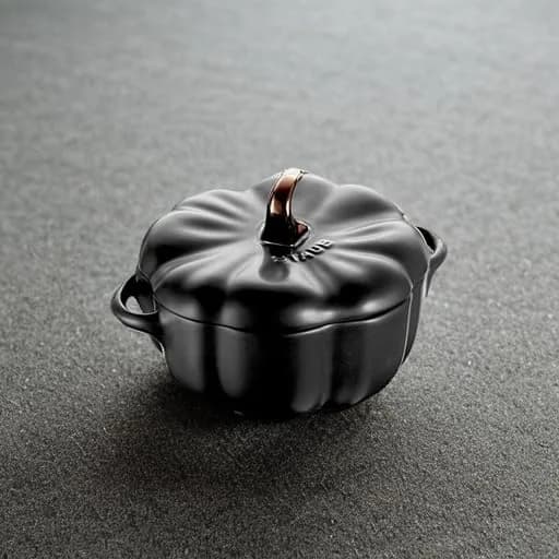 STAUB Ceramic 0.5-qt Petite Ceramic Pumpkin | Oven & Stove Safe up to 572°F, Decorative Pumpkin Dish thumbnail 6