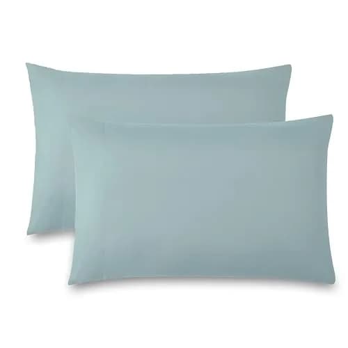 Southshore Fine Living 2-Piece King Ultra-Soft Pillow Cases, Sky Blue | Microfiber, Envelope Closure thumbnail 1