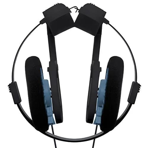 Koss Porta Pro with Microphone and Remote On-Ear Headphones | Wired Plug, Black/Silver thumbnail 4