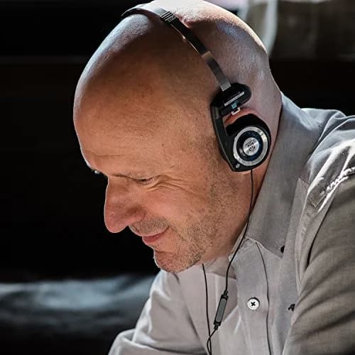 Koss Porta Pro with Microphone and Remote On-Ear Headphones | Wired Plug, Black/Silver thumbnail 5