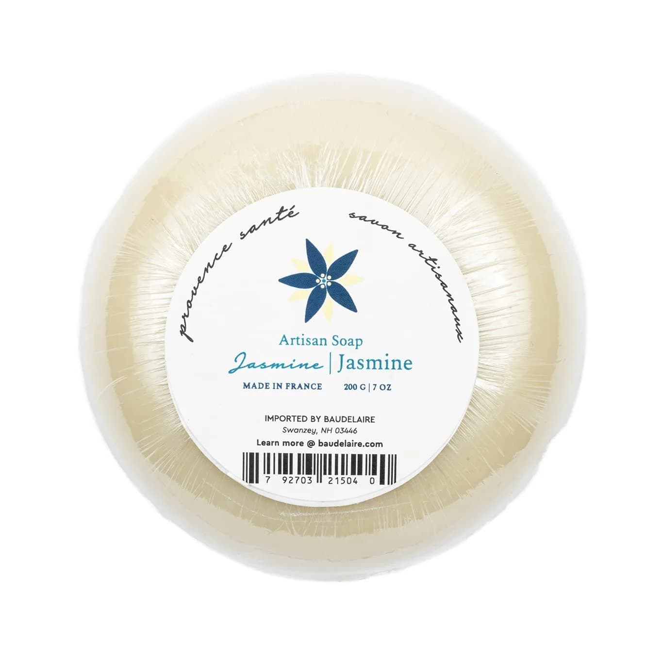 Provence Sante Luxury French Bath Bar Jasmine Fragrance 200ml (7 oz) | Moisturizing Shea Butter - main product image