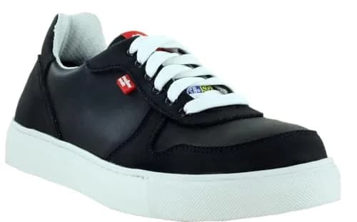 Mellow Walk Women's Jessica Safety Shoe Black | Steel Toe, Waterproof, E Width, 8.5 US thumbnail 1