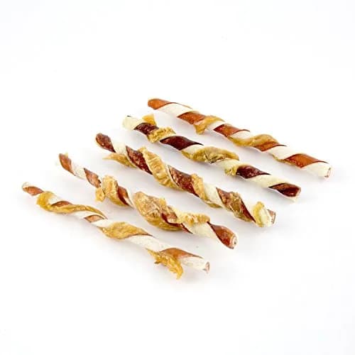 GOOD 'N' FUN Twists Long-Lasting Dog Treats 8.6 oz (12 Pack) | Triple Flavor Chews for Dental Health thumbnail 3