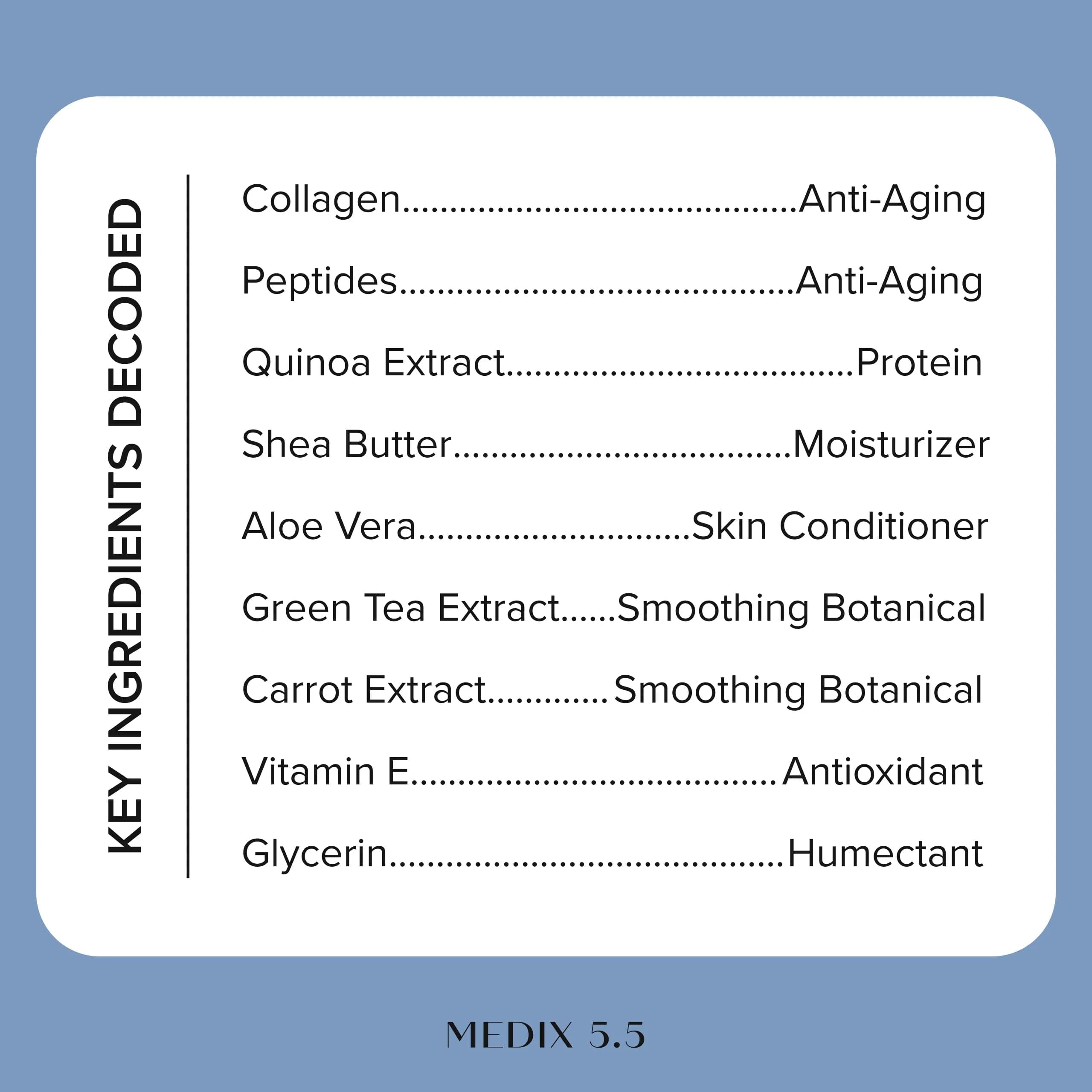 Medix 5.5 Collagen Cream Body Lotion & Face Lotion 30 fl oz (900 ml) | Tightens & Firms Skin - view 4