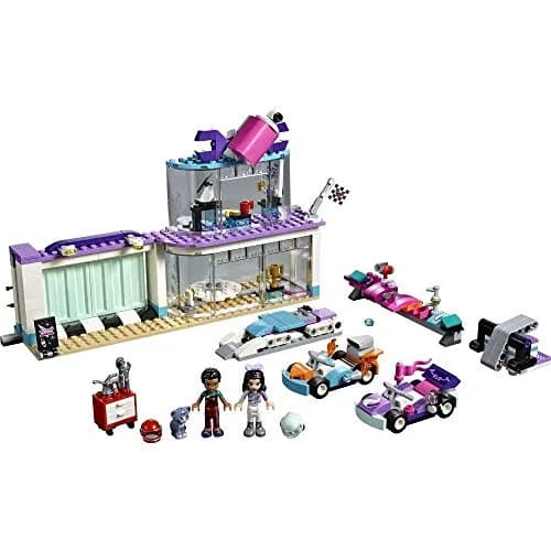 LEGO Friends 41351 Kart Customisation Workshop Construction Set | Build & Customize Go-Karts for Kids 6-12 thumbnail 1