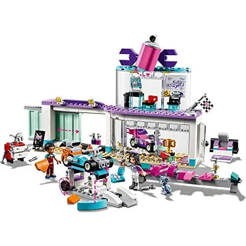 LEGO Friends 41351 Kart Customisation Workshop Construction Set | Build & Customize Go-Karts for Kids 6-12 thumbnail 4