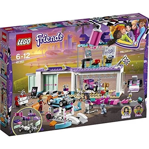 LEGO Friends 41351 Kart Customisation Workshop Construction Set | Build & Customize Go-Karts for Kids 6-12 thumbnail 2