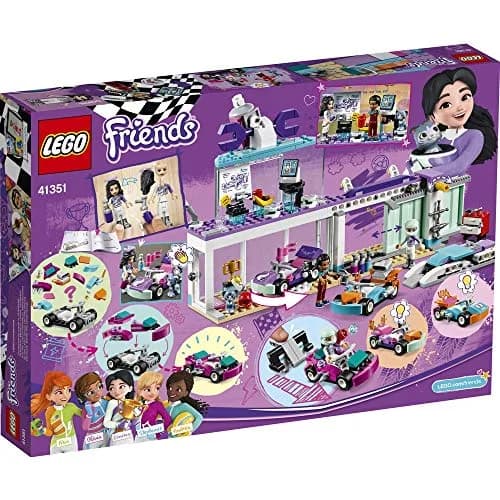 LEGO Friends 41351 Kart Customisation Workshop Construction Set | Build & Customize Go-Karts for Kids 6-12 thumbnail 3