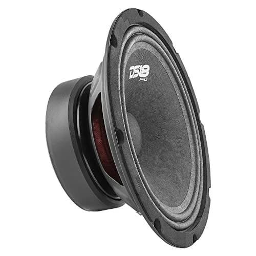 DS18 PRO-GM8 8" Midrange Loudspeaker | 580W Max Power, 8 Ohms, Black Steel Basket — New Model