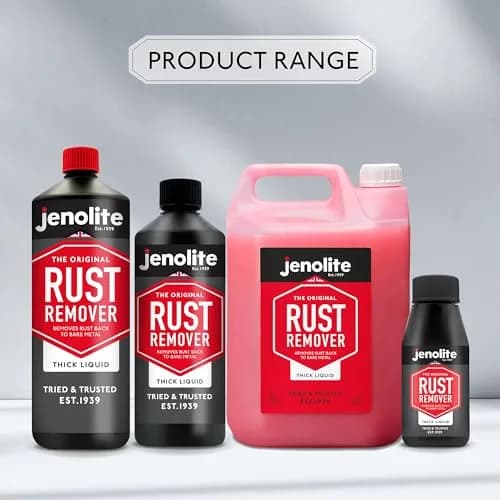 JENOLITE Rust Remover Liquid 34 Fl Oz | Fast Acting, Industrial Strength, No Rinse, UK Brand thumbnail 6