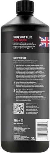 JENOLITE Rust Remover Liquid 34 Fl Oz | Fast Acting, Industrial Strength, No Rinse, UK Brand thumbnail 7