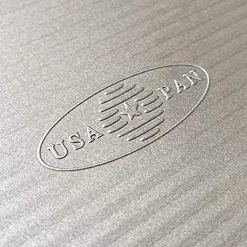 USA Pan Bakeware Half Sheet Pan Set of 2 | Aluminized Steel Baking Sheets 44.5cm x 31.1cm (17.5" x 12.25") thumbnail 8