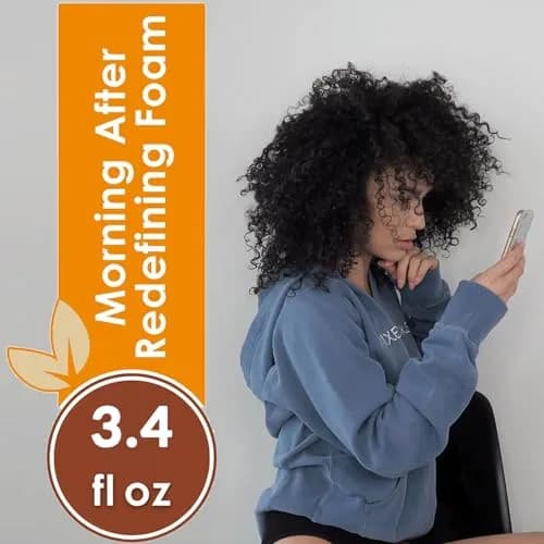 Mixed Chicks Morning After Redefining Hair Foam, 3.4 fl.oz. | Frizz Control & Curl Definition for Dry Hair thumbnail 5