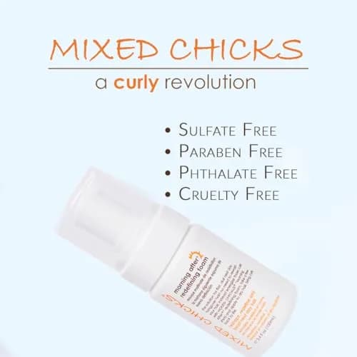 Mixed Chicks Morning After Redefining Hair Foam, 3.4 fl.oz. | Frizz Control & Curl Definition for Dry Hair thumbnail 4