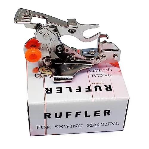 FQTANJU Ruffler Sewing Machine Presser Foot #55705 | Fits All Low Shank Machines thumbnail 3