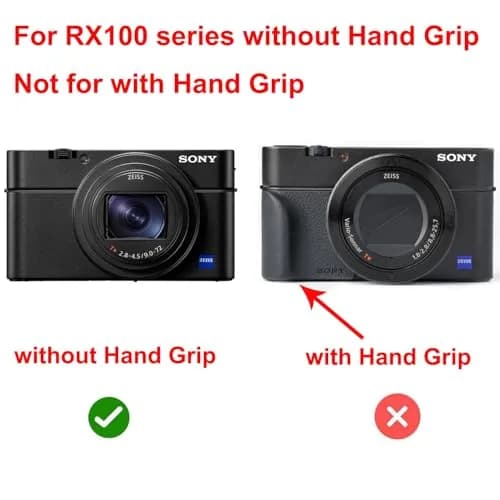 ENJOY-UNIQUE PU Leather Camera Case for Sony RX100 Series Cameras | Coffee thumbnail 2