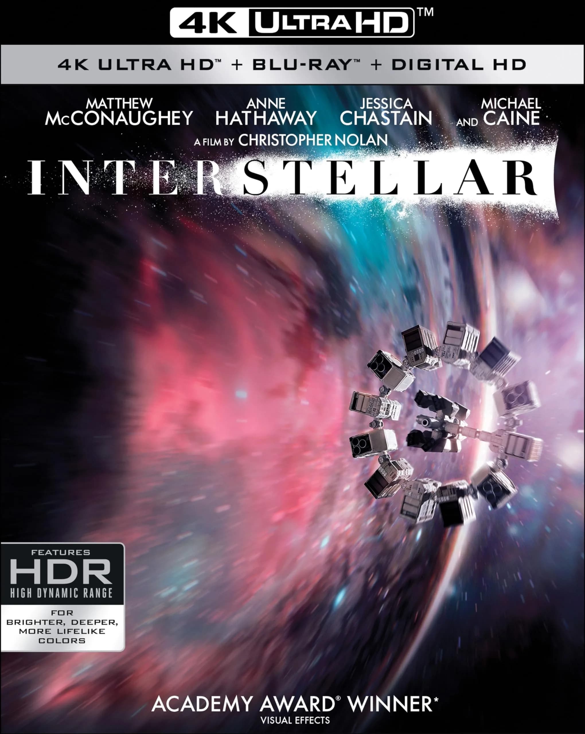 Paramount Interstellar 4K UHD + Blu-ray + Digital | Sci-Fi Space Epic (169 min)