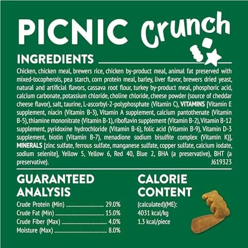 Friskies Purina Party Mix Picnic Crunch Cat Treats 36 oz | Real Chicken & Balanced Nutrition thumbnail 6