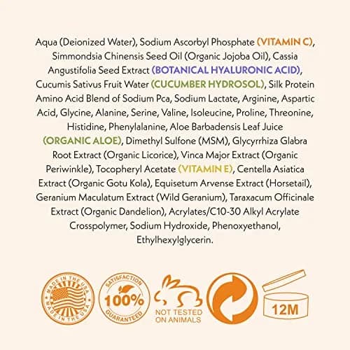 Eve Hansen Vitamin C Eye Gel for Dark Circles & Puffiness 1 oz Brightening Anti-Aging thumbnail 9